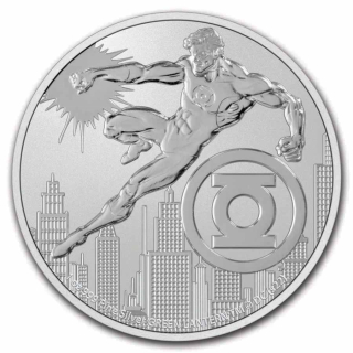 Stříbrná mince 1 oz Green Lantern DC Comics 2022