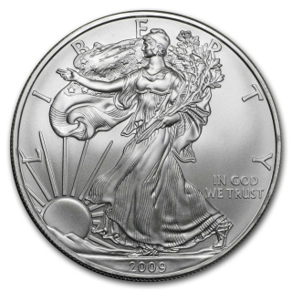 Stříbrná mince 1 oz U.S. Eagle 2009 Typ 1