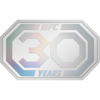 Stříbrná mince 1 oz UFC® 30. výročí 