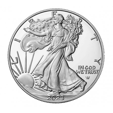 Stříbrná mince 1 oz US Silver Eagle (typ 2)
