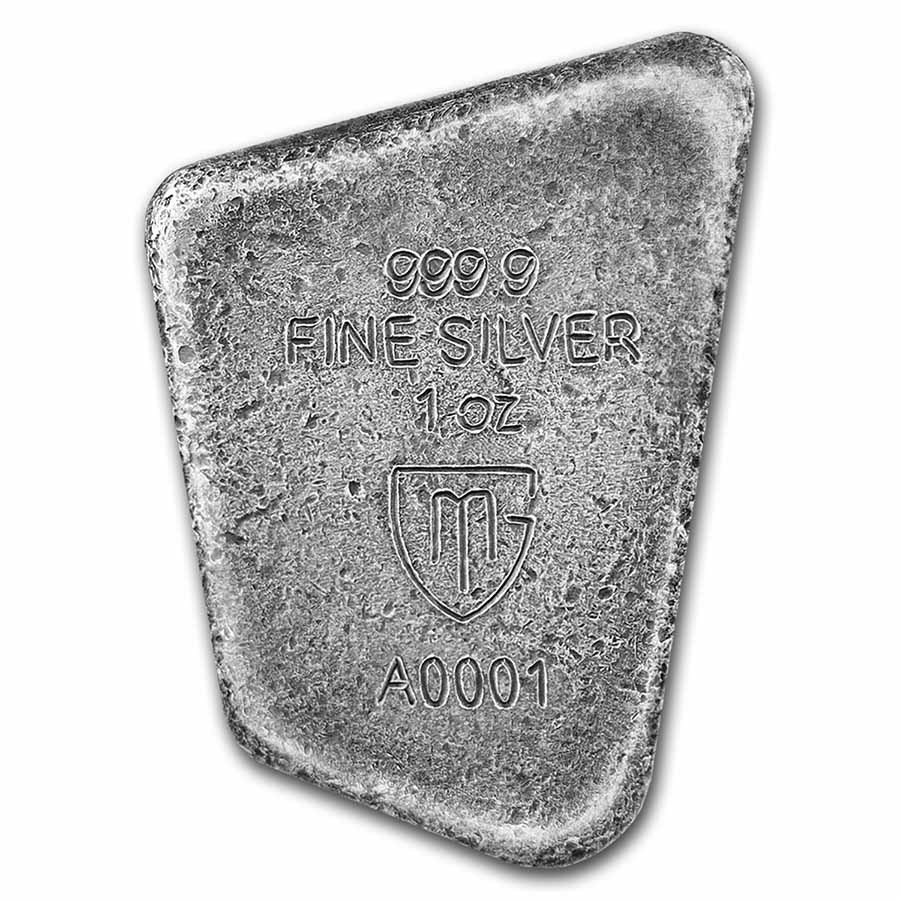 Stříbrná runa 1 oz Fehu Germania Mint Fluorescenční PŘEDOBJEDNÁVKA