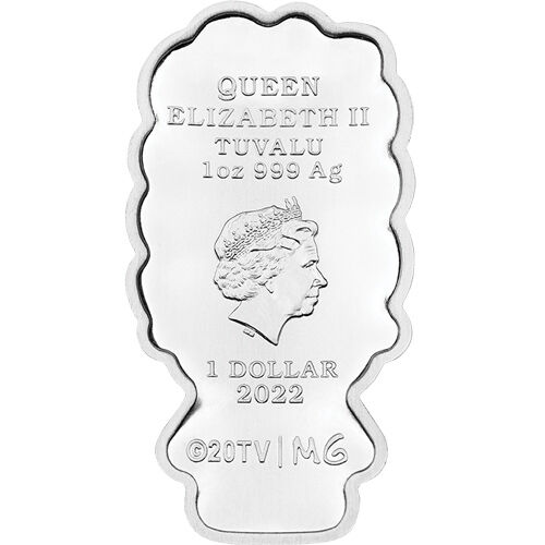Stříbrná mince 1 oz Marge Simpson Mini 2022 Proof