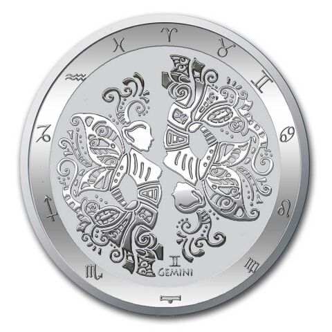 Stříbrná mince 1 oz Panna Zodiac Limitovaná edice