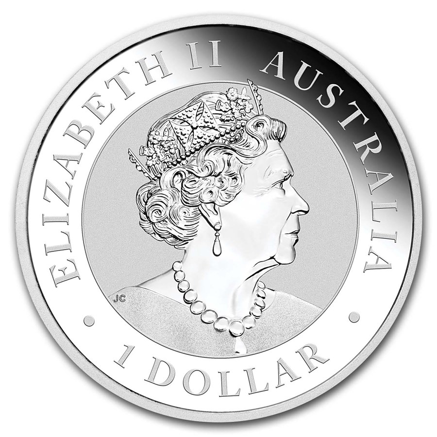Stříbrná mince 1 oz Kookaburra Pig Privy 2019 BU