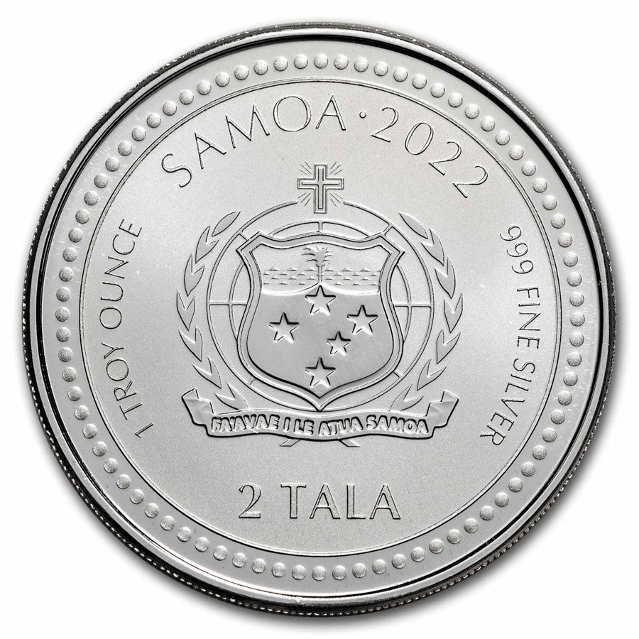 Stříbrná mince 1 oz Seadragon 2022 BU