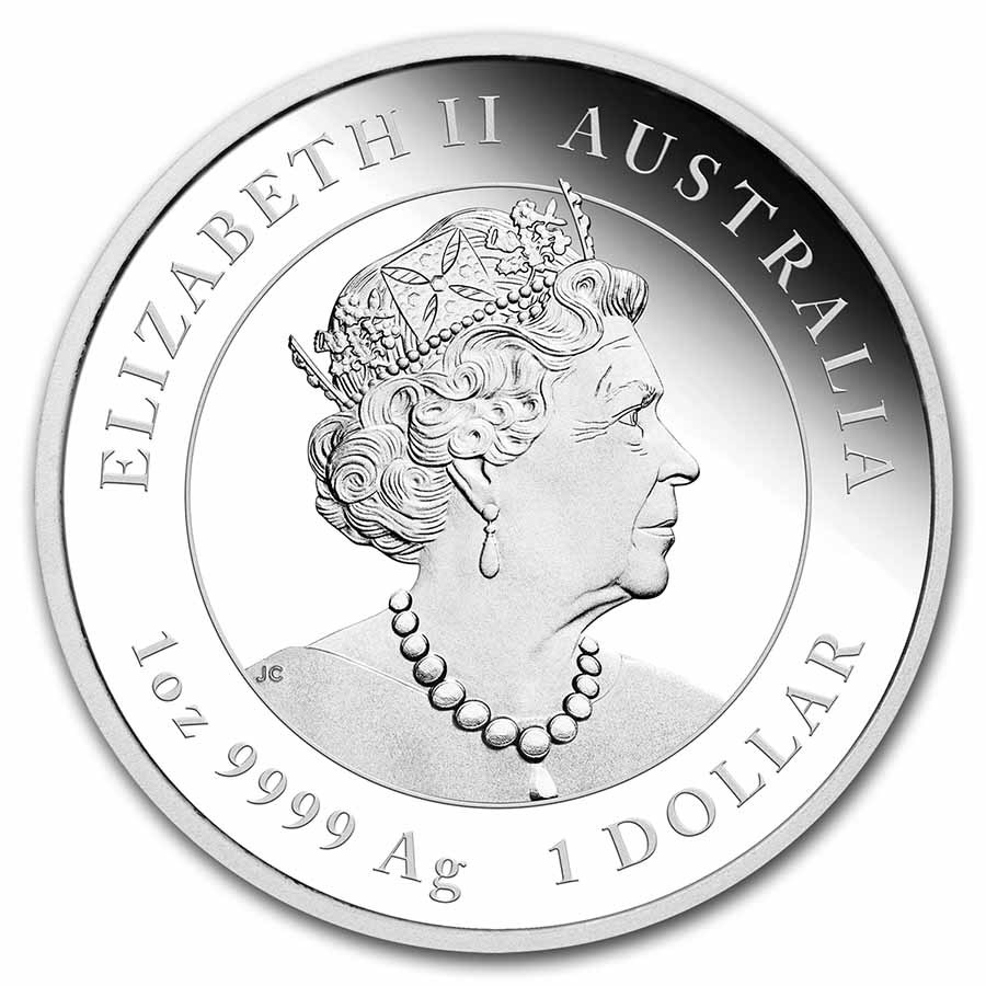 Stříbrná mince 1 oz Rok králíka Lunární série III Proof