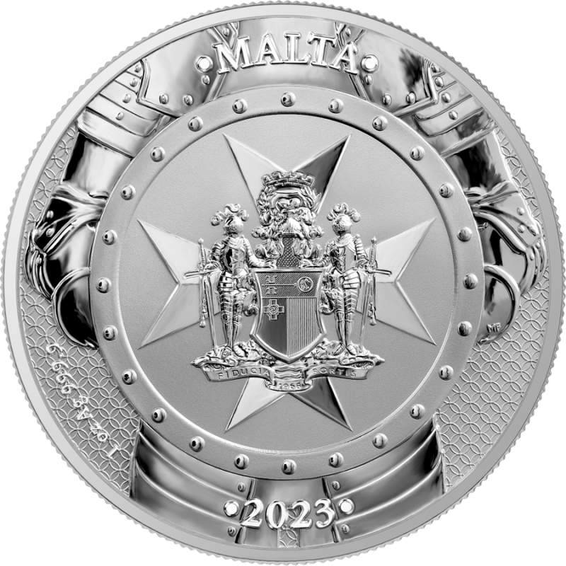 Stříbrná mince 1 oz Rytíři Minulosti 5 Euro 2023 