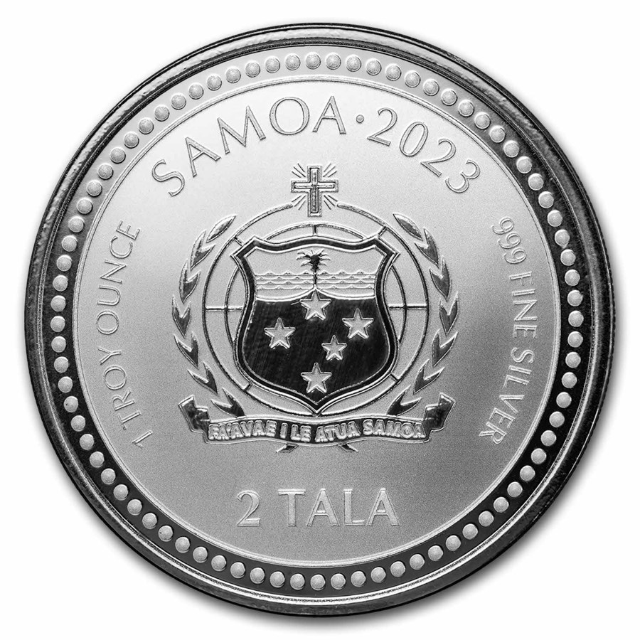Stříbrná mince 1 oz Ježíš učitel 2023 BU