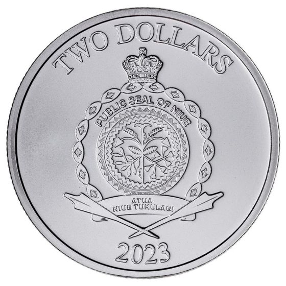 Stříbrná mince 1 oz Strom života 2023 BU