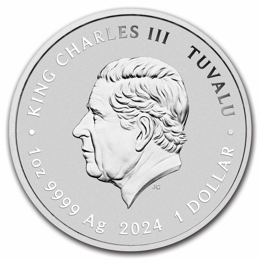 Stříbrná mince 1 oz Teenage Mutant Želvy Ninja 40. výročí 2024