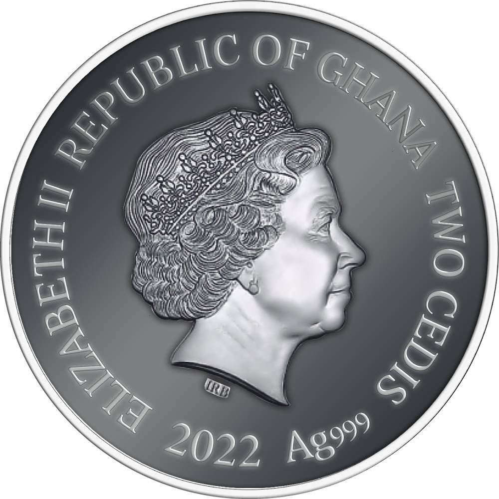 Stříbrná mince 1/2 oz Rok tygra Lunární série 2022 Proof