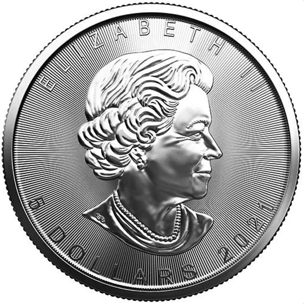 Stříbrná mince 1 oz Maple Leaf 2021 BU