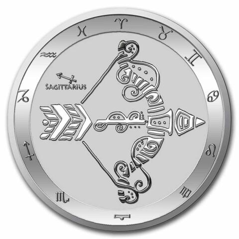 Stříbrná mince 1 oz Střelec Zodiac Limitovaná edice