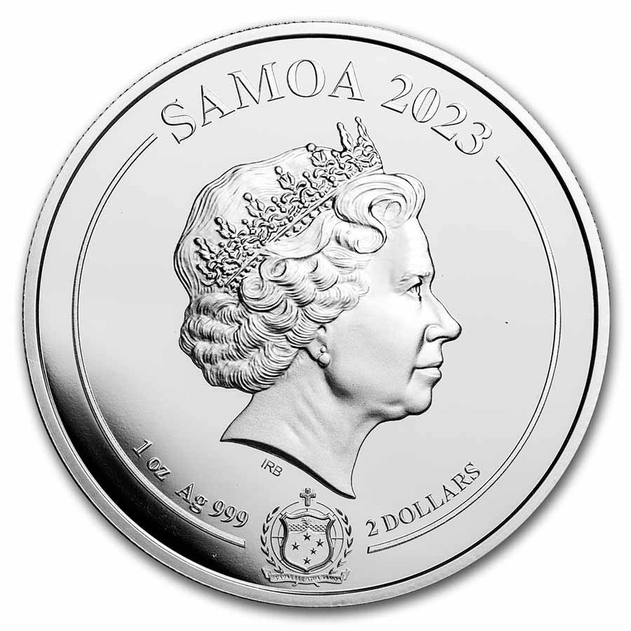 Stříbrná mince 1 oz Orel Skalní 2023 Proof