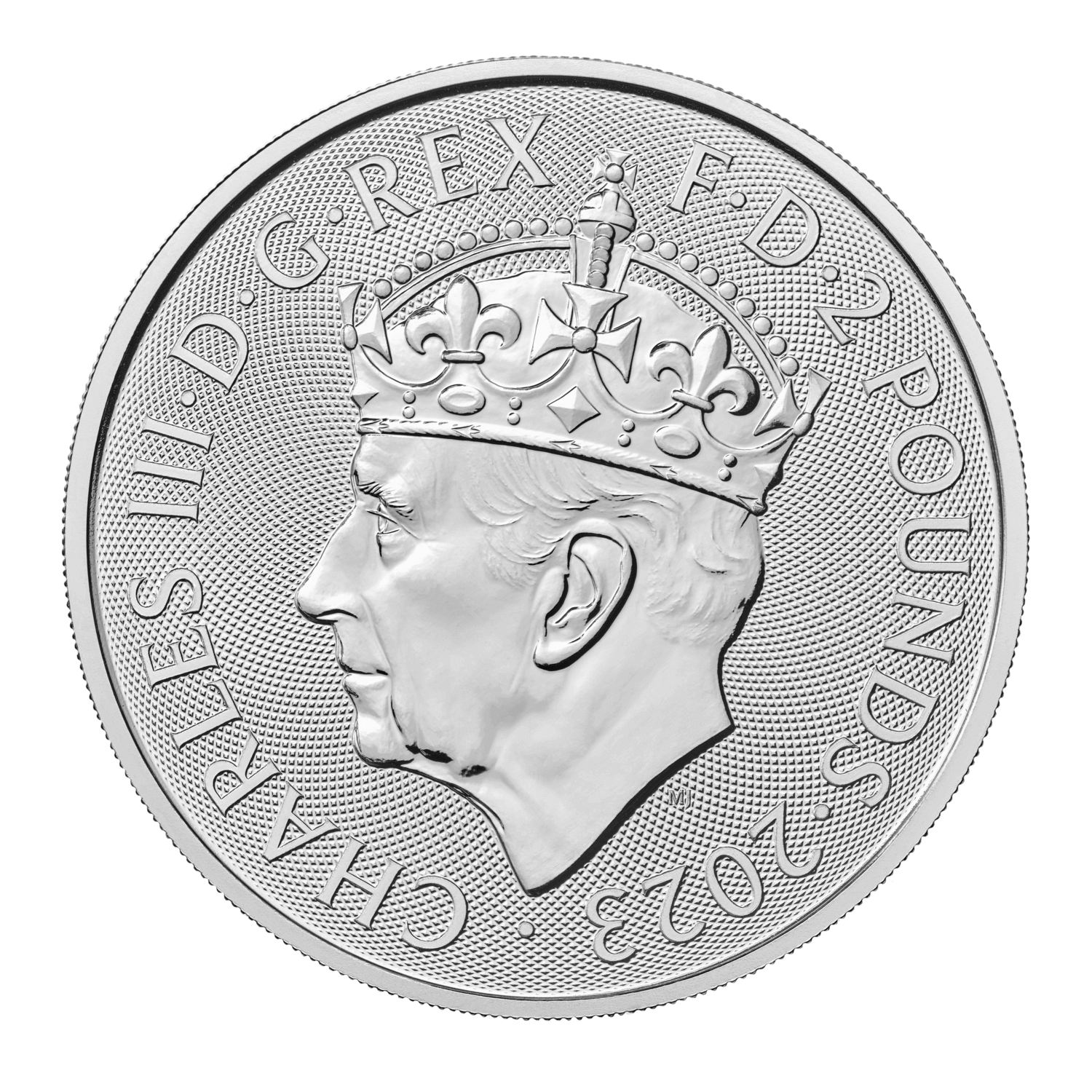 Stříbrná mince 1 oz Korunovace Krále Karla III 6.5.2023 BU