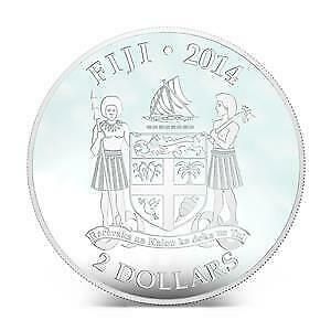Stříbrná mince 1 oz Bostonský teriér Kočky a Psi 2014 Kolorovaná Proof