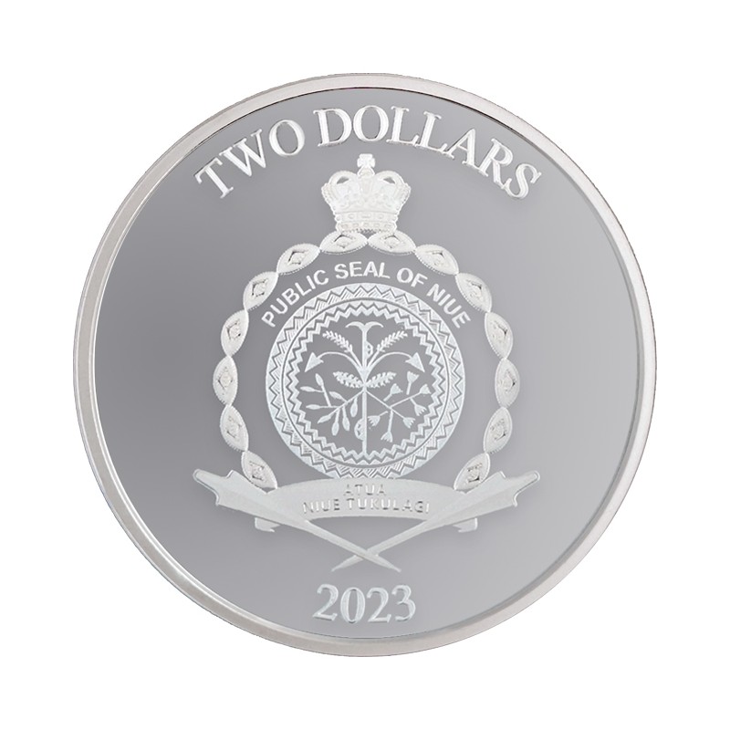 Stříbrná mince 1 oz Beavis And Butt-Head 30. výročí 2023 BU