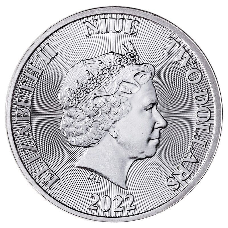 Stříbrná mince 1 oz Sword Of Truth 2023 BU
