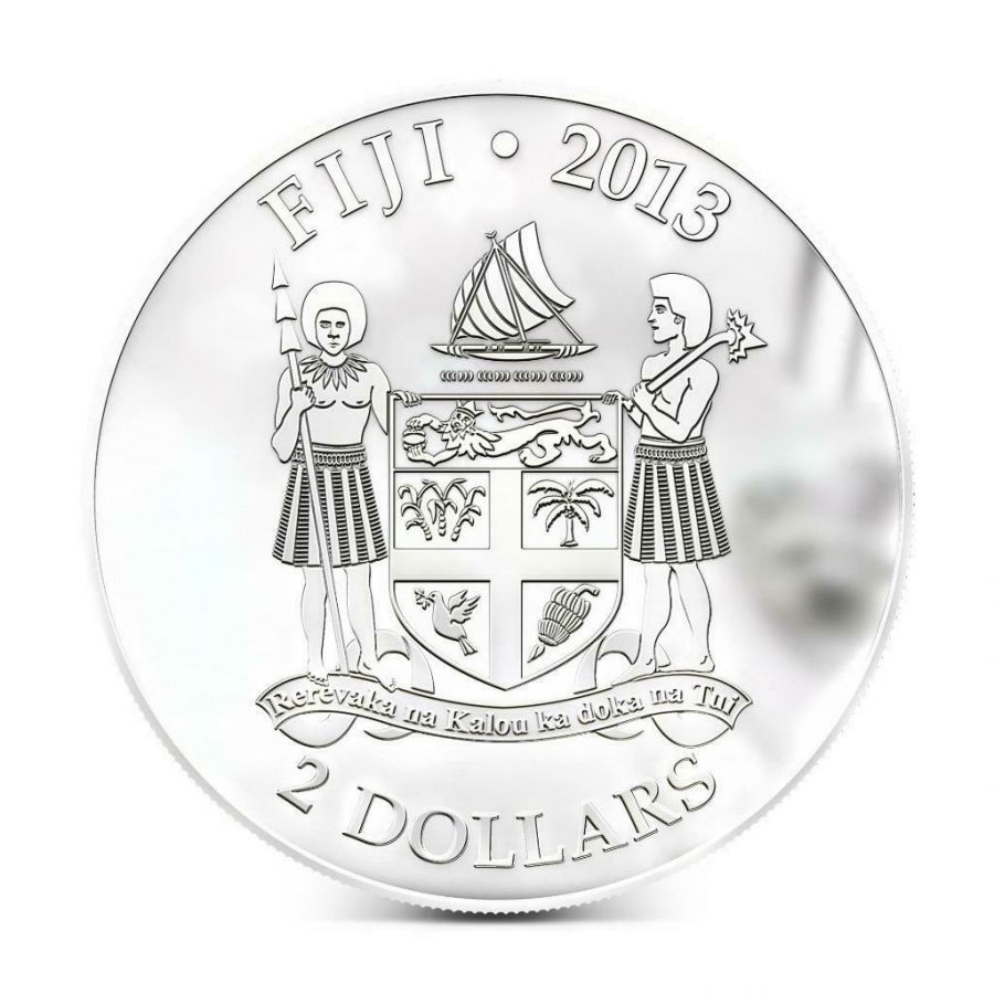 Stříbrná mince 1 oz Yorkšírský teríér Kočky a Psi 2013 Kolorovaná Proof