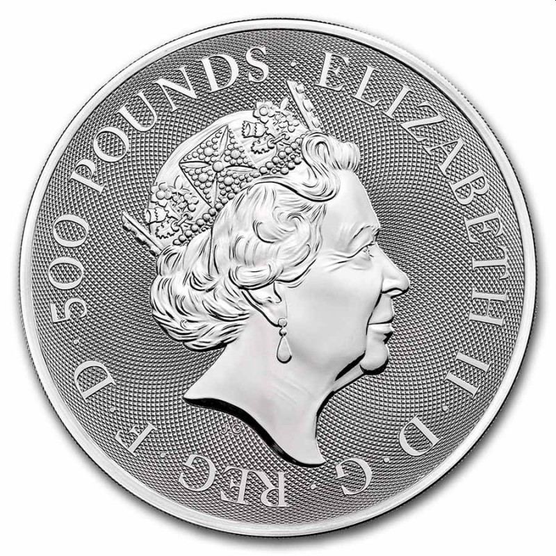 Stříbrná mince 1000 g  Queen's Beasts Completer 2021