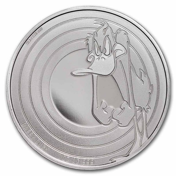 Stříbrná mince 1 oz Daffy Duck Looney Tunes 2022