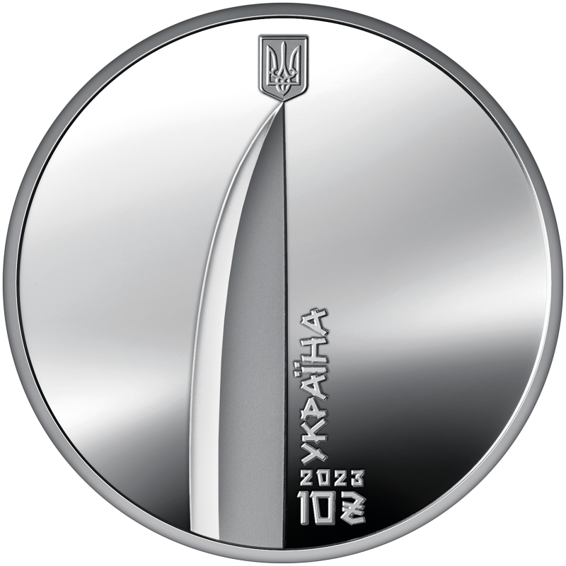 Stříbrná mince 1 oz Ukrajina Odvaha být  2023 
