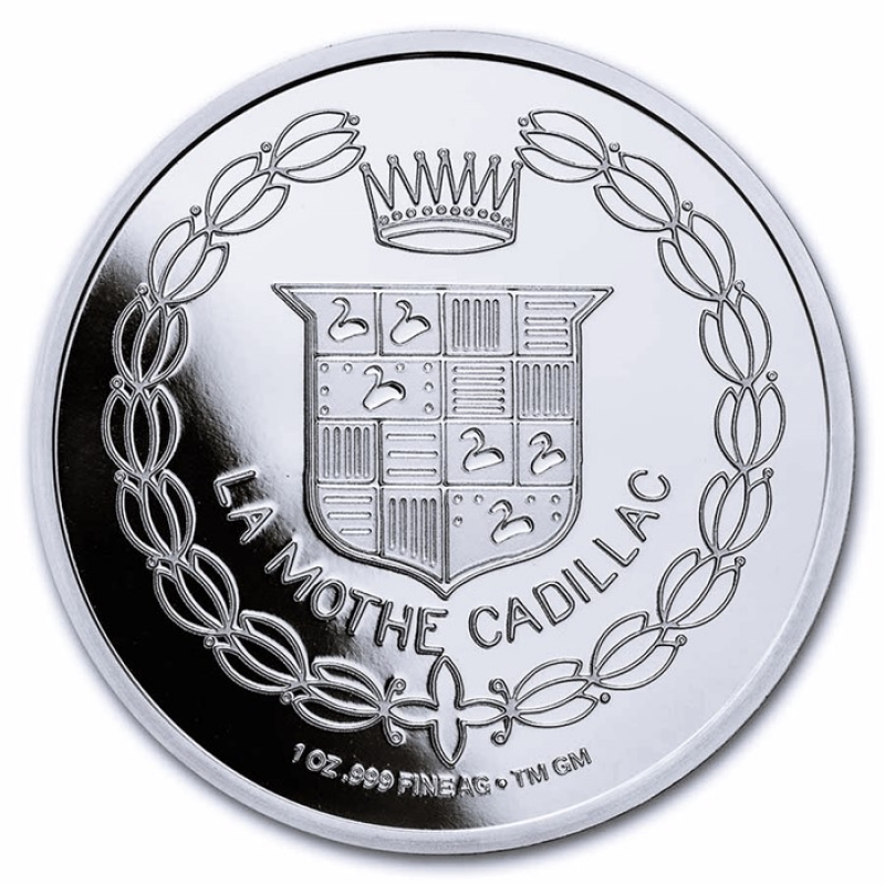 Stříbrná mince 1 oz La Mothe Cadillac Proof