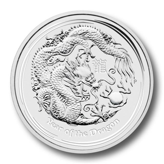 Stříbrná mince 1000 g Rok Draka Lunární série II 2012