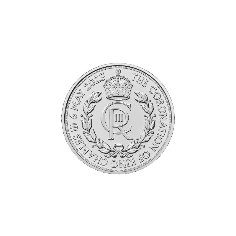 Stříbrná mince 1 oz Korunovace Krále Karla III 6.5.2023 BU