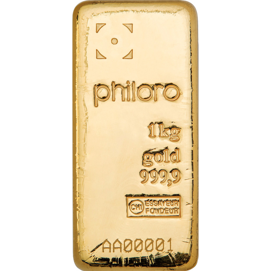 Zlatý slitek 1000g Philoro