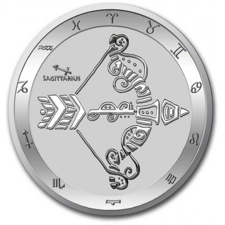 Stříbrná mince 1 oz Střelec Zodiac