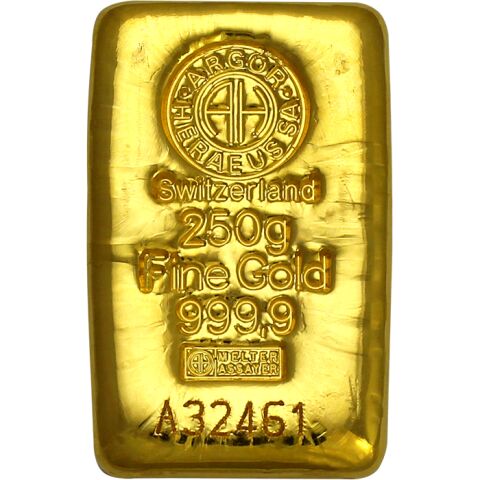 Zlatý slitek 250 g