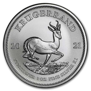 Stříbrná mince 1 oz Krugerrand 2021