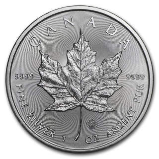 Stříbrná mince 1 oz Maple Leaf