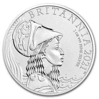 Stříbrná mince 1 oz Britannia Limitovaná edice 2021 BU