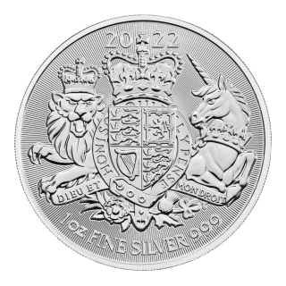  Stříbrná mince 1 oz The Royal Arms 2022