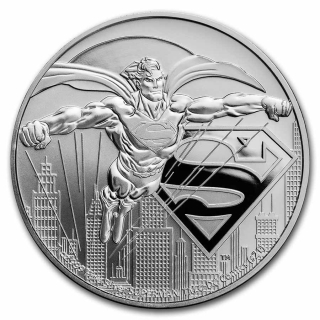 Stříbrná mince 1 oz Superman Justice League DC Comics 2021