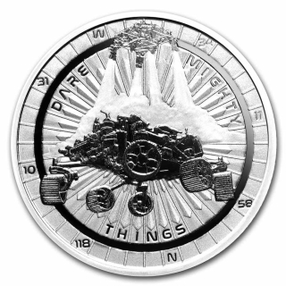 Stříbrná mince 1 oz Perseverance Mars Rover 2021