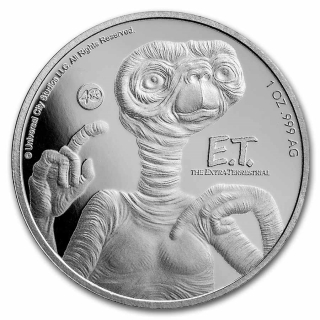 Stříbrná mince 1 oz E.T. 40. výročí 2022 BU