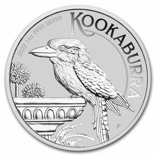 Stříbrná mince 1 oz Kookaburra 2022 BU