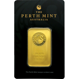 Zlatý slitek 1 oz Perth Mint