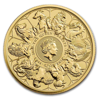 Zlatá mince 1 oz Queen's Beasts Completer 2021 BU