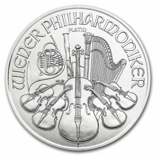 Platinová mince 1 oz Wiener Philharmoniker
