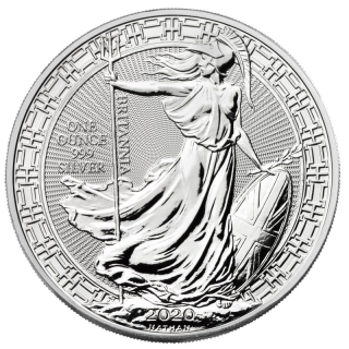 Stříbrná mince 1 oz Britannia Oriental Border 2020