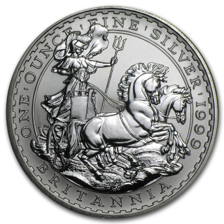 Stříbrná mince 1 oz Britannia 1999 BU