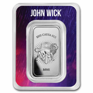 Stříbrná medaile 1 oz John Wick Continental Bar 2022 TEP BU