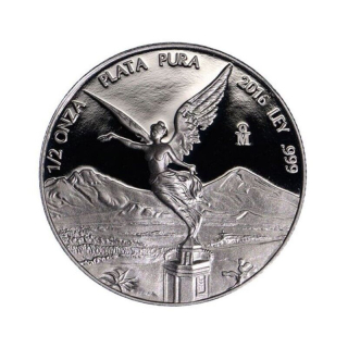 Stříbrná mince 1/2 oz Libertad 2016 Proof