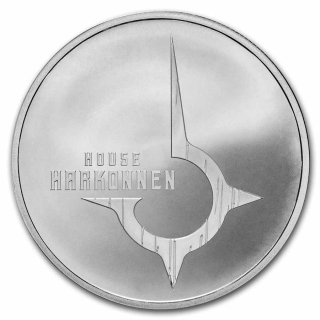 Stříbrná mince 1 oz DUNE® House Harkonnen