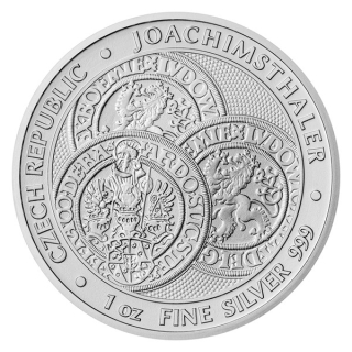Stříbrná mince 1 oz Tolar Česká republika 2023