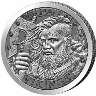 Stříbrná medaile 1 oz Vikings Valhalla 2023